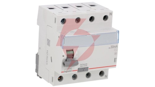 Wyłącznik różnicowoprądowy 4P 40A 0,03A typ AC P304 TX3 411708