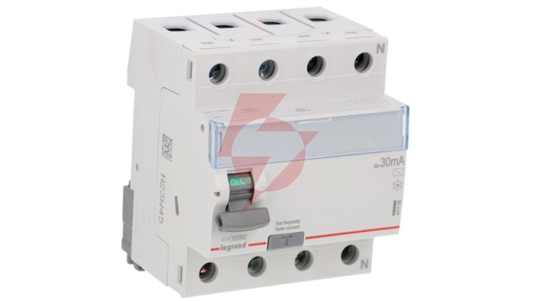 Wyłącznik różnicowoprądowy 4P 40A 0,03A typ AC P304 TX3 411708