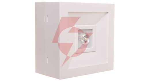 Oprawa awaryjna LOVATO N LED 3W 370lm (opt. otwarta) 3h jednozadaniowa AT biała LVNO/3W/B/3/SE/AT/WH