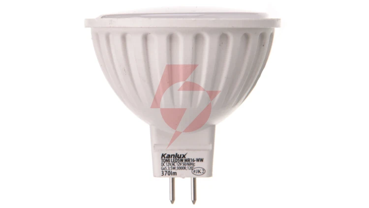 Żarówka LED Gx5,3 TOMI LED5W MR16-WW 370lm 3000K barwa ciepła 22704