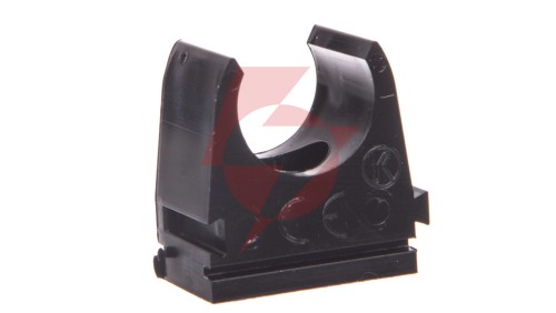Uchwyt rurowy UV fi16mm czarny 5316EHF FB /10szt./