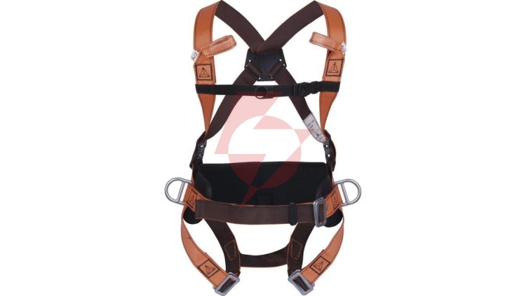 Szelki z pasem 4 punkty zaczepowe 2 klamry regulacyjne boczne XL/XXL HAR14XX