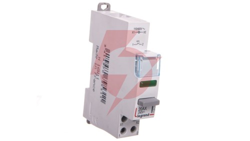 Przycisk modułowy 20A 1Z z lampką LED 110/400V zieloną LP471 412920