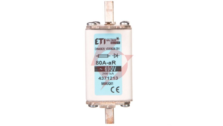 Wkładka bezpiecznikowa NH00 80A aR 690V 004371213