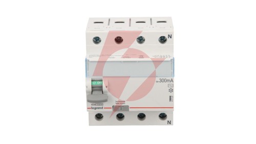 Wyłącznik różnicowoprądowy 4P 25A 0,3A typ AC P304 TX3 411727