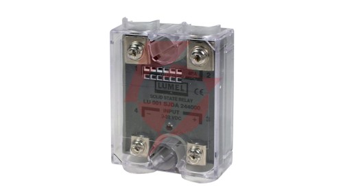 Przekaźnik półprzewodnikowy LU 001JDA244000 SSR sterowanie 3-32V DC wyjście 240V/40A AC LH000-0981-400-012