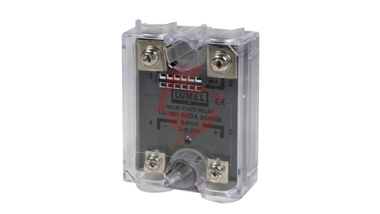 Przekaźnik półprzewodnikowy LU 001JDA244000 SSR sterowanie 3-32V DC wyjście 240V/40A AC LH000-0981-400-012