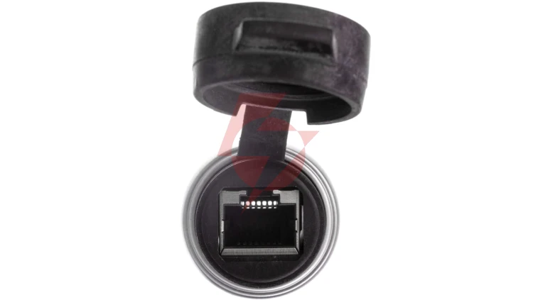 Gniazdo RJ45 połączenie Ethernet (ekranowane) fi22mm IP65 LPCD06