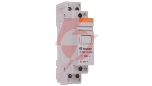 Przekaźnik modułowy mocy 1Z 1R 20A 230V AC, styk AgSnO2 F22-23-8-230-4000