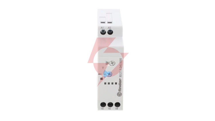 Przekaźnik czasowy 1P 16A 24-240V AC/DC 0,05s-10dni jednofunkcyjny DI 83.21.0.240.0000