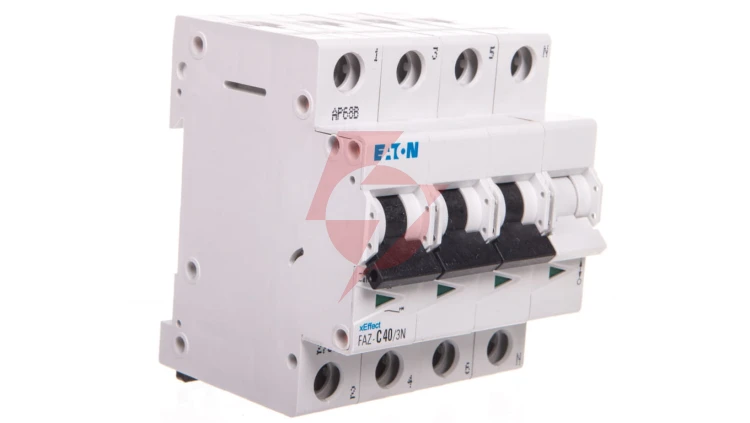 Wyłącznik nadprądowy 3P+N C 40A 15kA AC FAZ C40/3N 278979