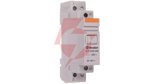 Przekaźnik modułowy mocy 1Z 20A 230V AC, styk AgSnO2 22.21.8.230.4000