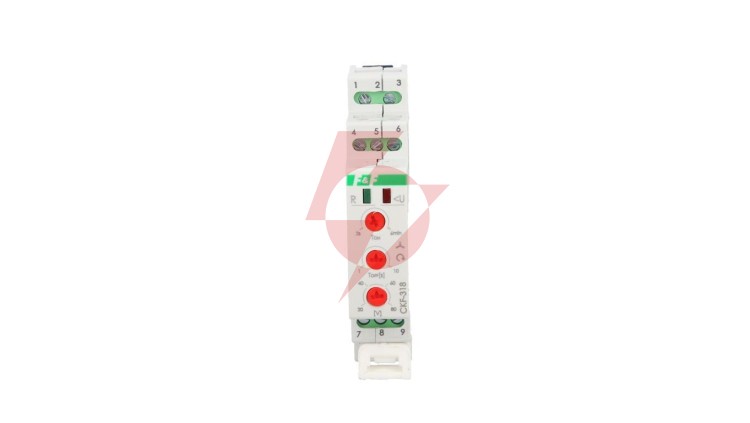 Przekaźnik kolejności, zaniku i asymetrii faz 10A 1P 1-10sek 20-80V CKF-318