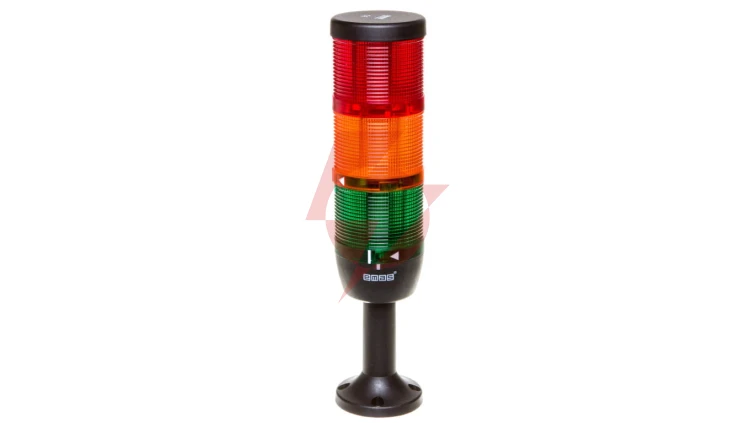 Kolumna sygnalizacyjna kompletna 70mm, 3 człony 230V AC czerwony-żółty-zielony TK-IK73L220XM01
