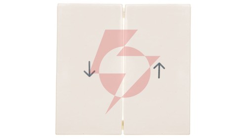 B.Kwadrat Klawisz podwójny symbol /strzałka/ kremowy 5316258992
