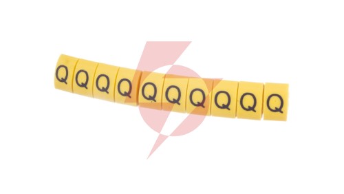 Oznacznik przewodów OZ-2/Q żółty E04ZP-01020402900 /100szt./