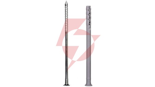 Kołek wbijany nylonowy szybkiego montażu z lejkiem Koelner FX-08L120 8 × 120 mm /opakowanie kartonowe 50 szt./