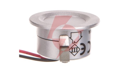 Oprawa punktowa LED 1W IMBER LED NW 12DC 40lm 4000K barwa neutralna okrągła Ø3 IP65 biały 23520