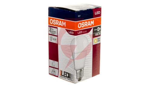 Żarówka LED VALUE CLASSIC A 60 E27 8,5W 806lm 2700K 827 FR non-dim 4052899326842