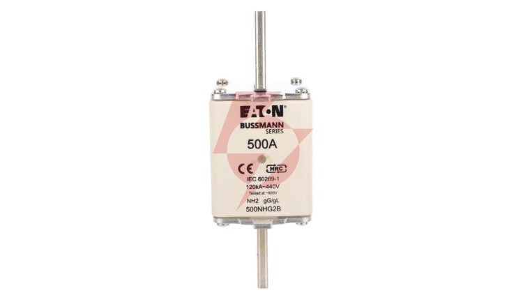 Wkładka NH2 500A 500V gL/gG podwójny wskaźnik 500NHG2B