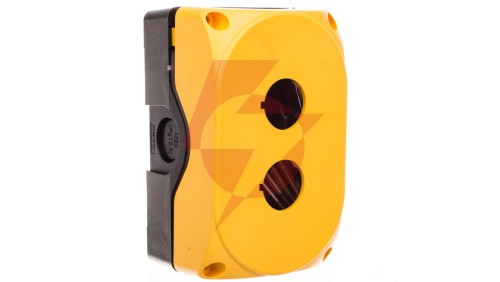 Obudowa kasety 2-otworowa 22mm żółta IP67 LPZP2A5