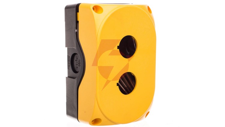 Obudowa kasety 2-otworowa 22mm żółta IP67 LPZP2A5