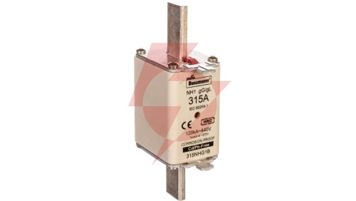 Wkładka NH1 315A 500V gL/gG podwójny wskaźnik 315NHG1B