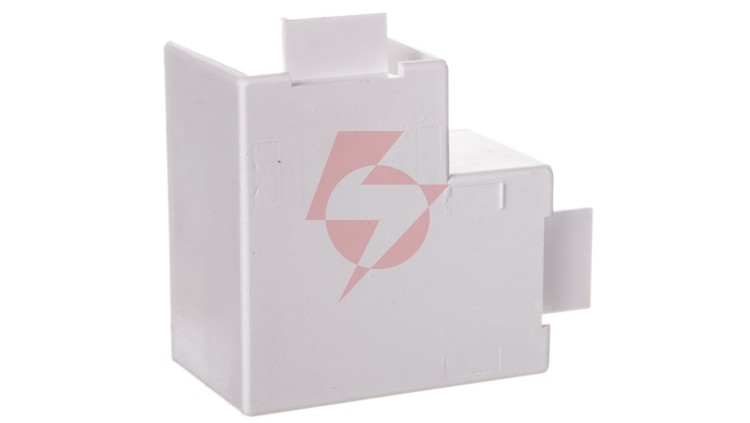 Narożnik do kanałów kablowych płaskiAP 25x25 biały /2szt/ ECAP2525B