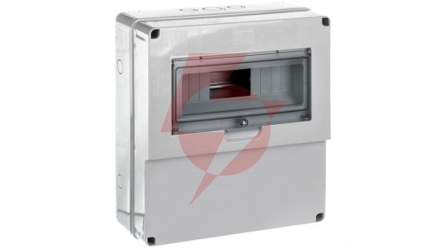 Rozdzielnia budowlana pusta 12 mod.3 gniazda bez otworów szara EC69004