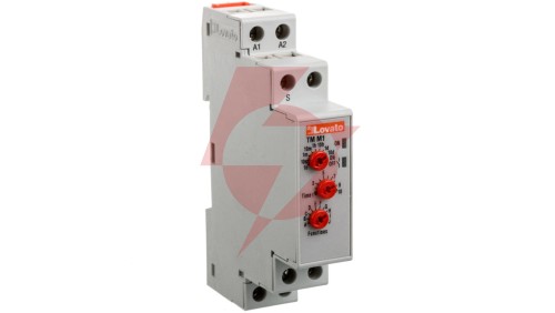 Przekaźnik czasowy wielofunkcyjny 1P, zakres nastaw 0,1s-10dni, 8A 12-240V AC/DC TMM1