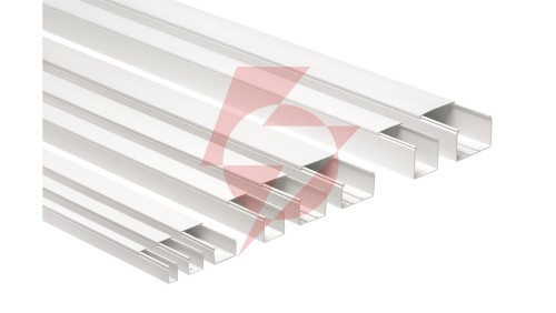 Kanał kablowy z pokrywą CP 150x60 biały /2m/ ECCP15060B