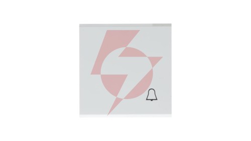 Lumina Klawisz z symbolem Dzwonek” biały WL6010