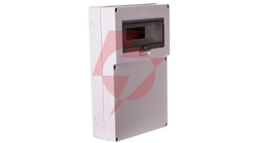 Rozdzielnia budowlana pusta 12 mod.6 gniazd bez otworów szara EC69005