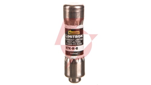 Wkładka bezpiecznikowa cylindryczna 10x38mm 8A 600V AC, Limitron, Klasa CC KTK-R-8