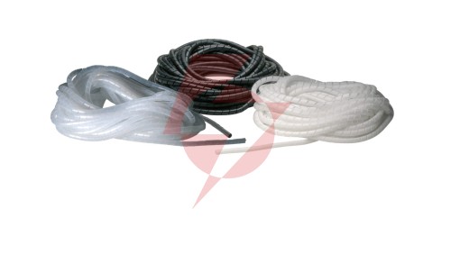 Wężyk ochronny spiralny P 3 mm 5 mm transparentny /25m/ ECP03