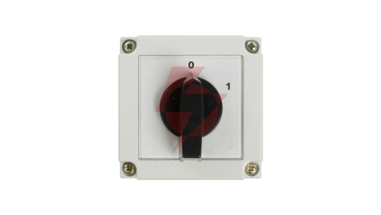 Łącznik krzywkowy 0-1 3P 10A w obudowie IP55 4G10-10-PK R014 63-840306-011