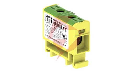 Złączka OTL35 kolor żółto-zielony 1xAl/Cu 2,5-35mm2 1000V AC / 1500V DC Zacisk uniwersalny MAA1035Y10
