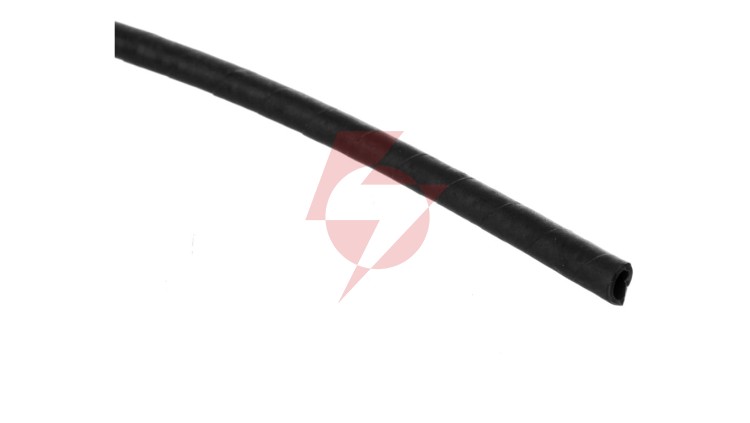 Wężyk ochronny spiralny PN 4 mm 6 mm czarny/25m/ ECPN04