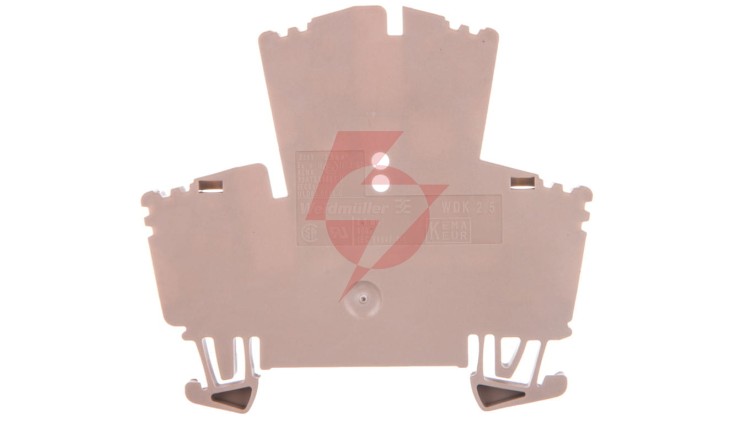 Złączka 2,5mm2 WDK 2.5 beżowa 1021500000