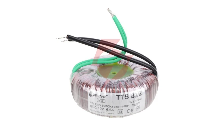 Transformator toroidalny TTS 80/Z 230/12V 80VA 17112-9947