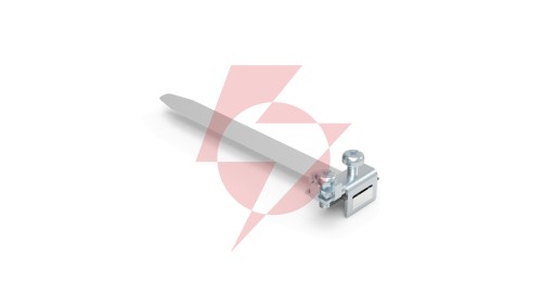 Opaska uziemiająca 410x20x48mm średnica rury d0 124mm NI /96440301/