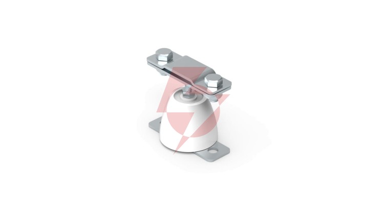 Uchwyt do bednarki z izolatorem 40mm OC /97400401/