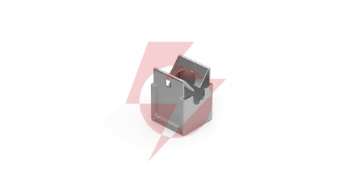 Uchwyt M6 niski do drutu fi8 31x22x14mm NI /25902105/