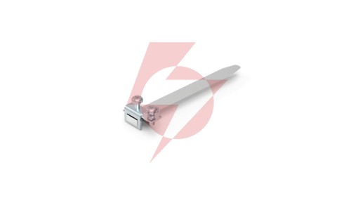Opaska uziemiająca 125x14x32mm średnica rury do 36mm NI /96440101/