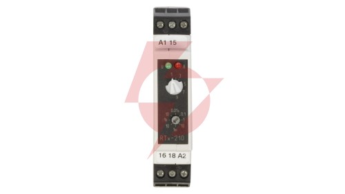 Przekaźnik czasowy 1P 5A 0,01sek-100h 220-230V AC/DC opóźnione załączenie RTx-210 220/230 2000680