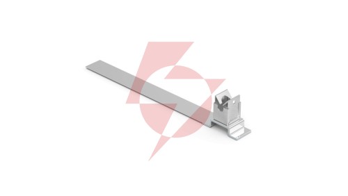 Uchwyt pod dachówkę uniwersalny taśmowy niski 44x255x25mm NI /21004005/