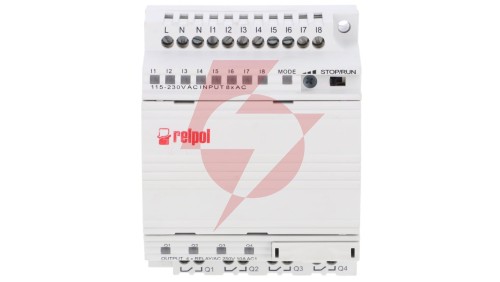 Przekaźnik programowalny 230V AC 8we, 4wy bez wyświetlacza i klawiatury NEED-230AC-11-08-4R 857737