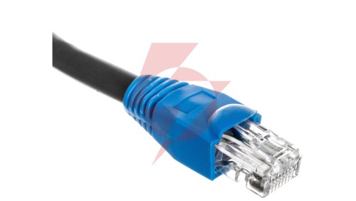Kabel krosowy outdoor patchcord U/UTP kat.6 CCA czarny 50m 94395