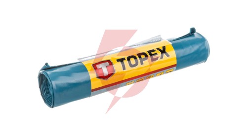 Worki na ciężkie odpady 80 L błękitne super mocne wymiary 60x90cm - grubość 100 mic folia LDPE 23B257 /5szt./