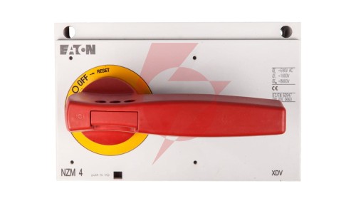 Napęd bezpośredni czerwono-żółty z blokadą NZM4-XDVR 266610